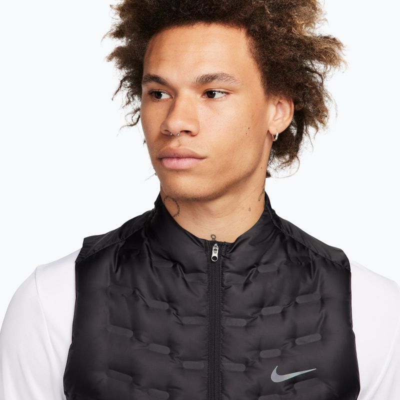 Férfi futó ujjatlan Nike Therma-FIT ADV Repel AeroLoft black 4