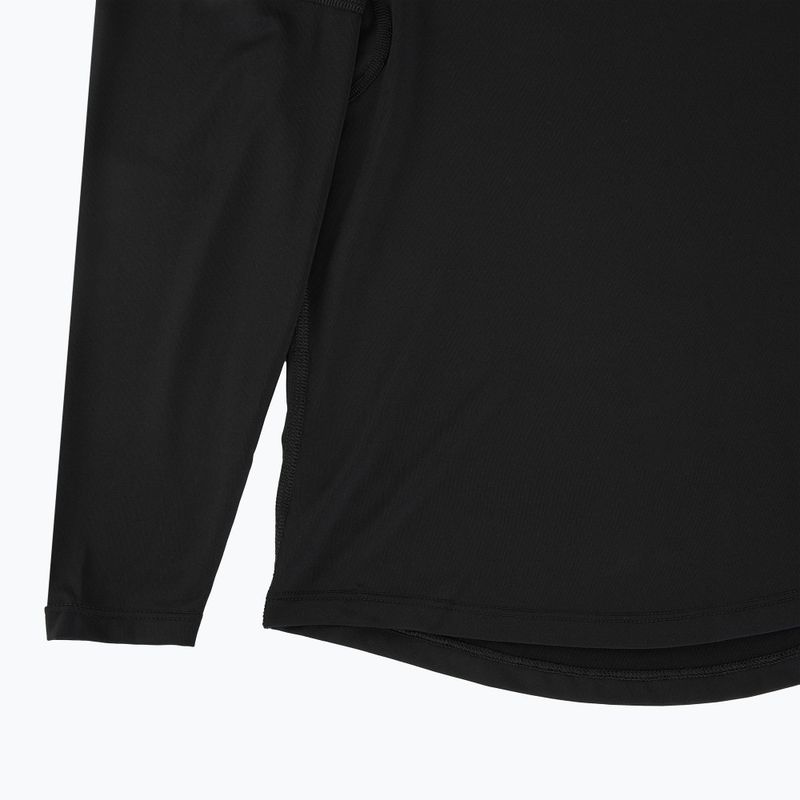 Férfi Nike Pro Dri-Fit Mock-Neck hosszú ujjú edzőruha fekete/fehér 10