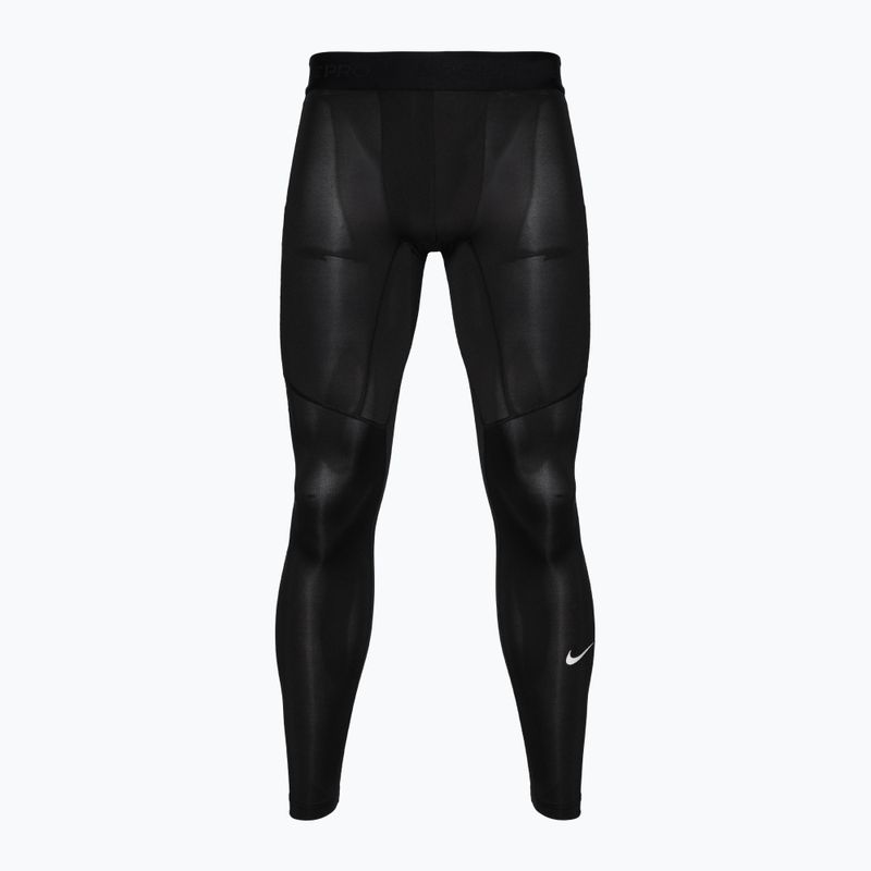 Férfi Nike Pro Dri-FIT Tight Fitness edző leggings fekete/fehér