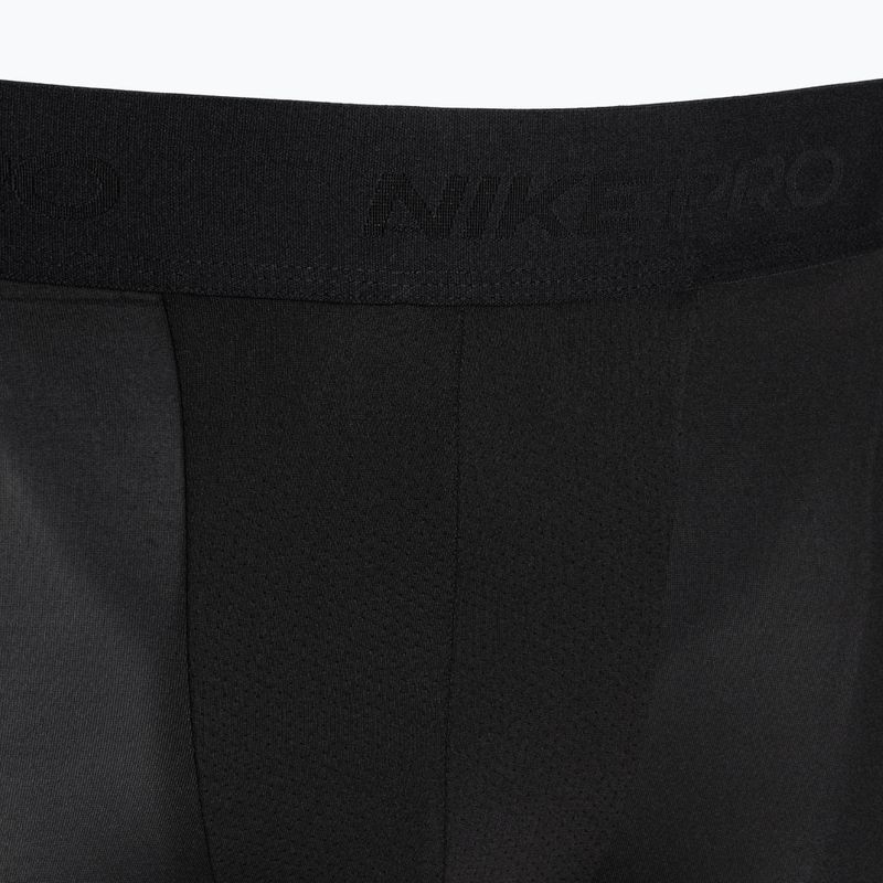 Férfi Nike Pro Dri-FIT Tight Fitness edző leggings fekete/fehér 3