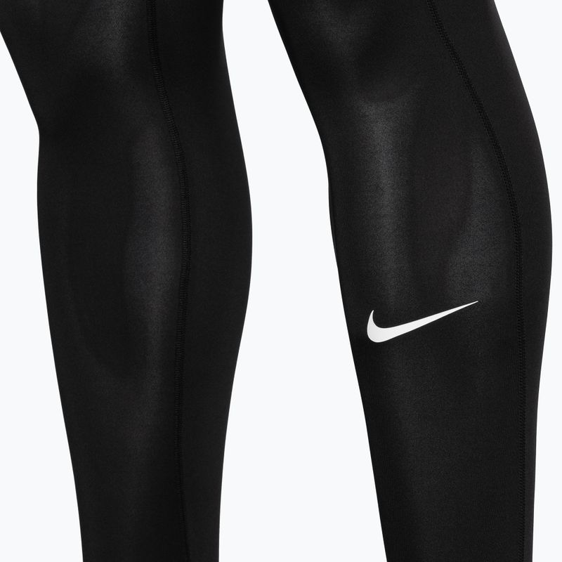 Férfi Nike Pro Dri-FIT Tight Fitness edző leggings fekete/fehér 5