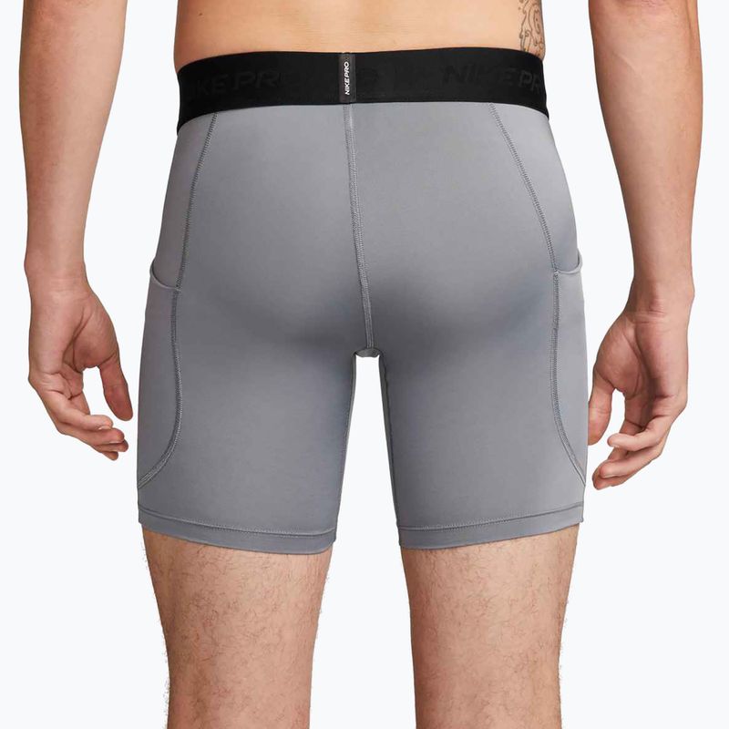 Férfi edzőshort Nike Pro Dri-Fit Fitness smoke grey/black 4
