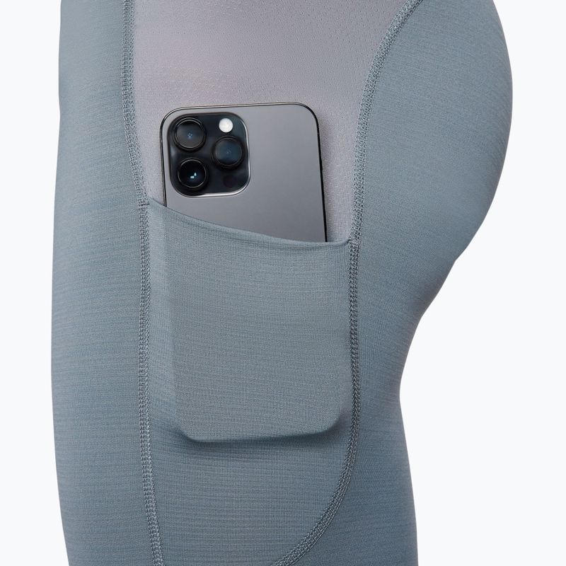 Férfi leggingsek Nike Pro Warm smoke grey/black 4