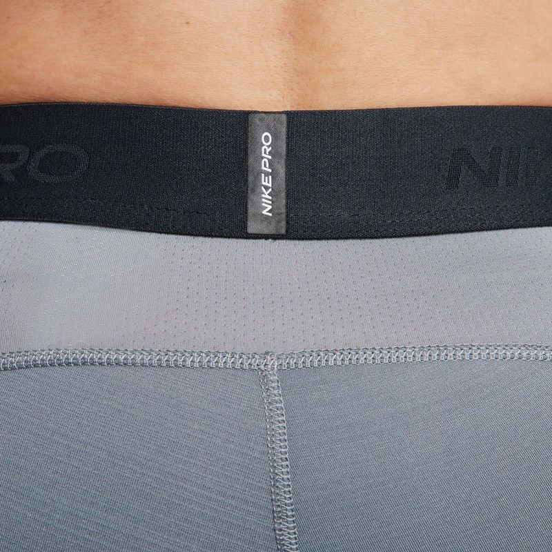 Férfi leggingsek Nike Pro Warm smoke grey/black 5