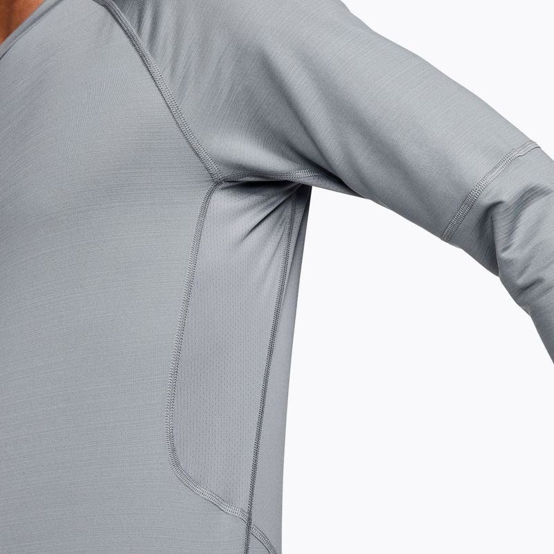 Férfi edző hosszú ujjú póló Nike Pro Warm smoke grey/black 6
