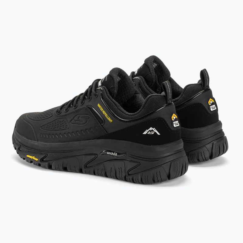 Férfi trekking cipő SKECHERS Arch Fit Road Walker Recon fekete 3