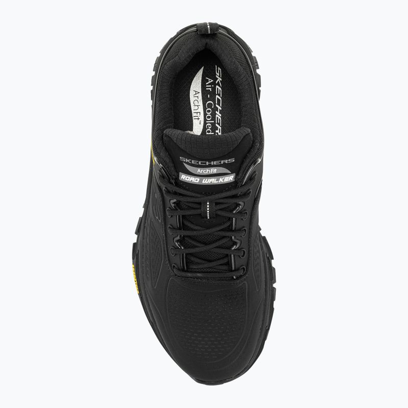 Férfi trekking cipő SKECHERS Arch Fit Road Walker Recon fekete 6