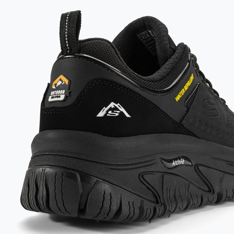 Férfi trekking cipő SKECHERS Arch Fit Road Walker Recon fekete 9