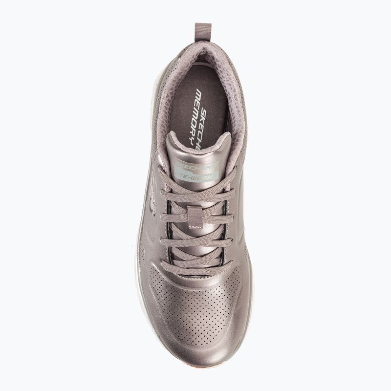 női cipő SKECHERS Fashion Fit Glow Up pewter 6