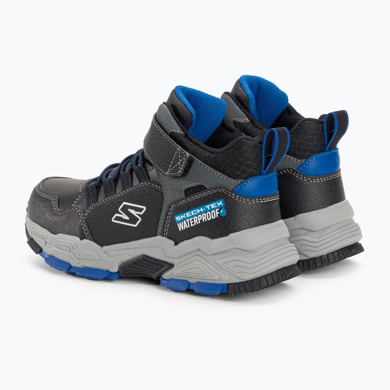 SKECHERS gyerek túracipő Drollix Venture Rush fekete/royal 3