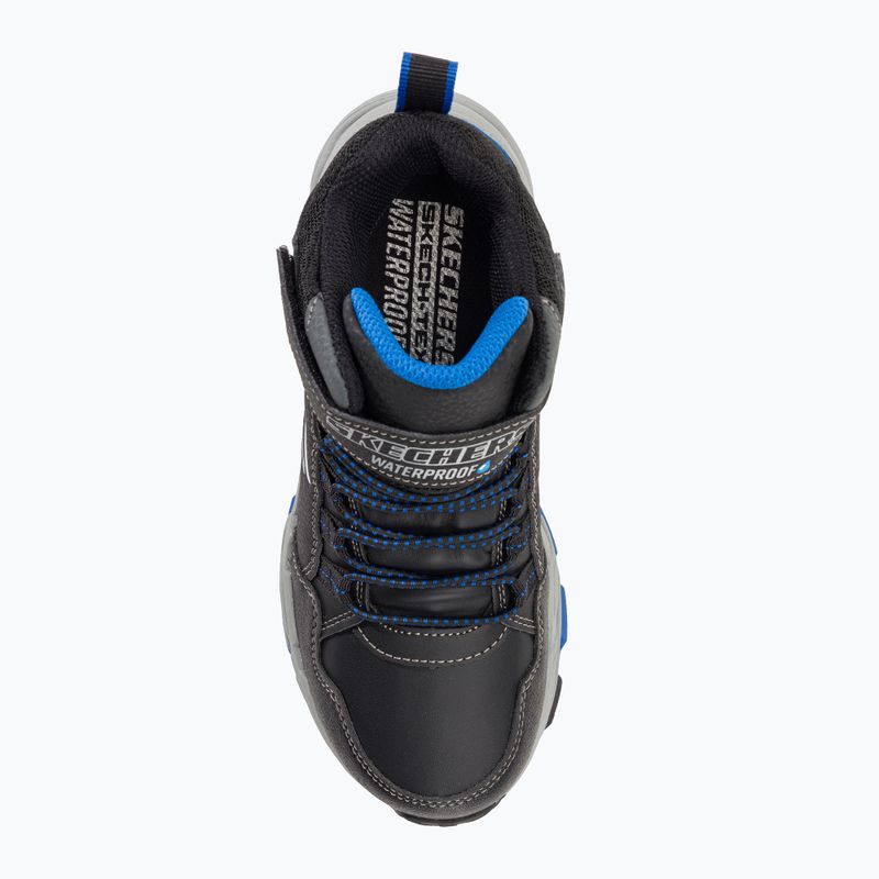 SKECHERS gyerek túracipő Drollix Venture Rush fekete/royal 6