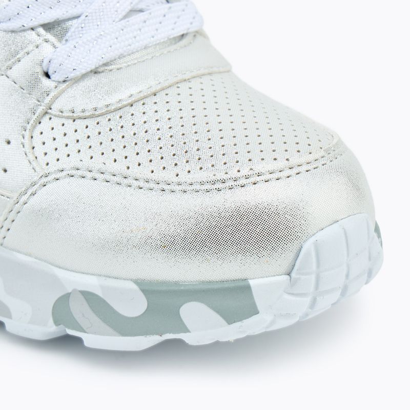 Gyerekcipő SKECHERS Uno Lite Camo Dazzle silver/grey 7