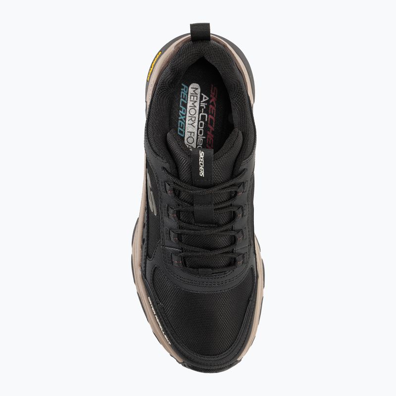SKECHERS D'Lux Trekker férfi trekking cipő fekete/természetes 6