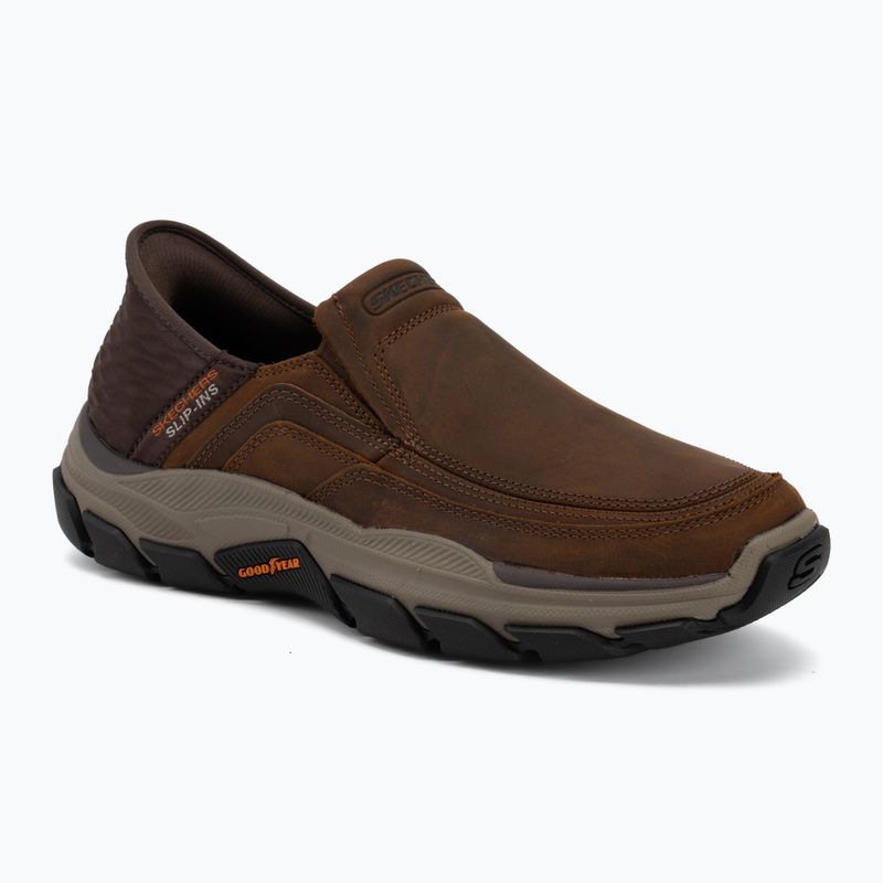 Férfi cipők SKECHERS Respected Elgin brown