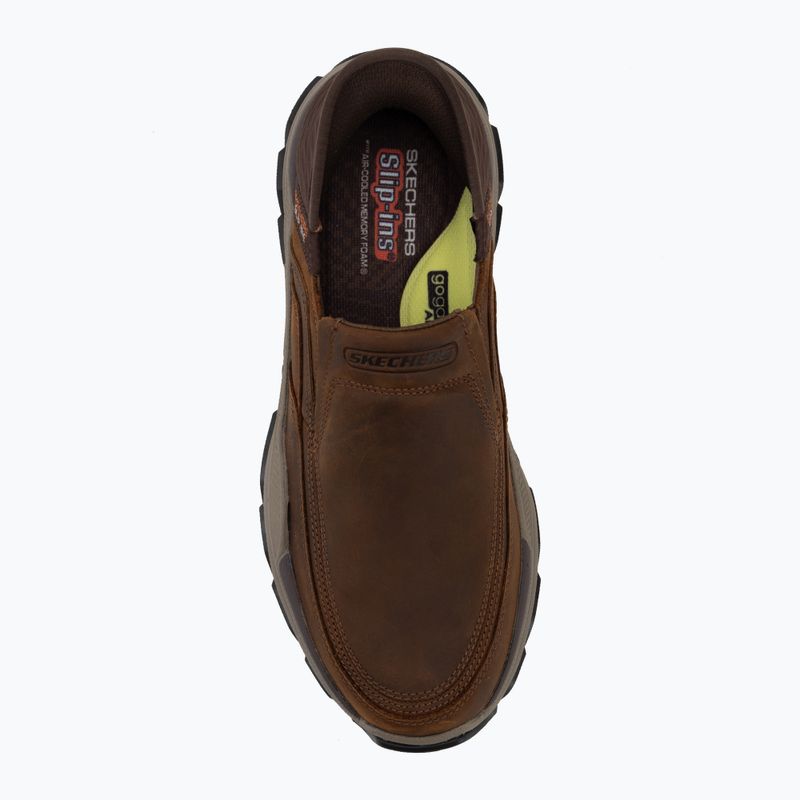 Férfi cipők SKECHERS Respected Elgin brown 5