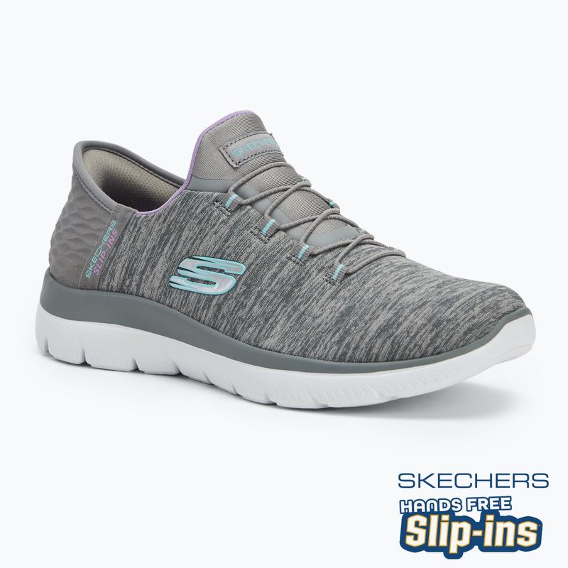 Női cipő SKECHERS Summits Dazzling Haze gray/mint