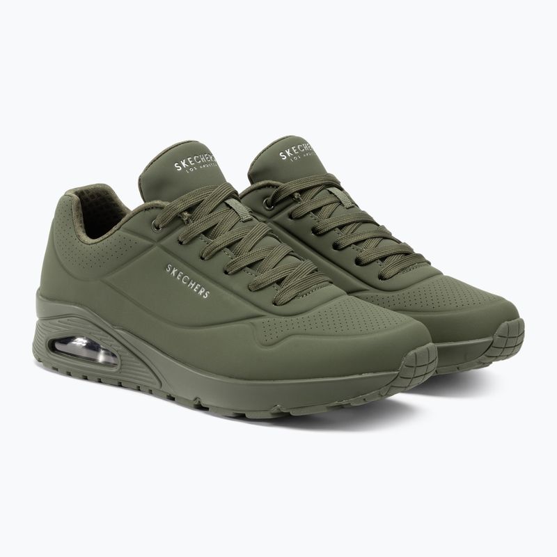 Férfi cipő SKECHERS Uno Stand On Air olive 5