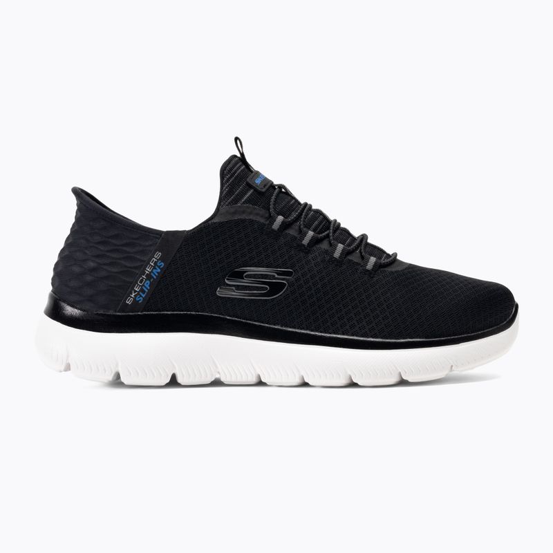 Férfi SKECHERS Slip-ins Summits High Range tornacipő fekete 2