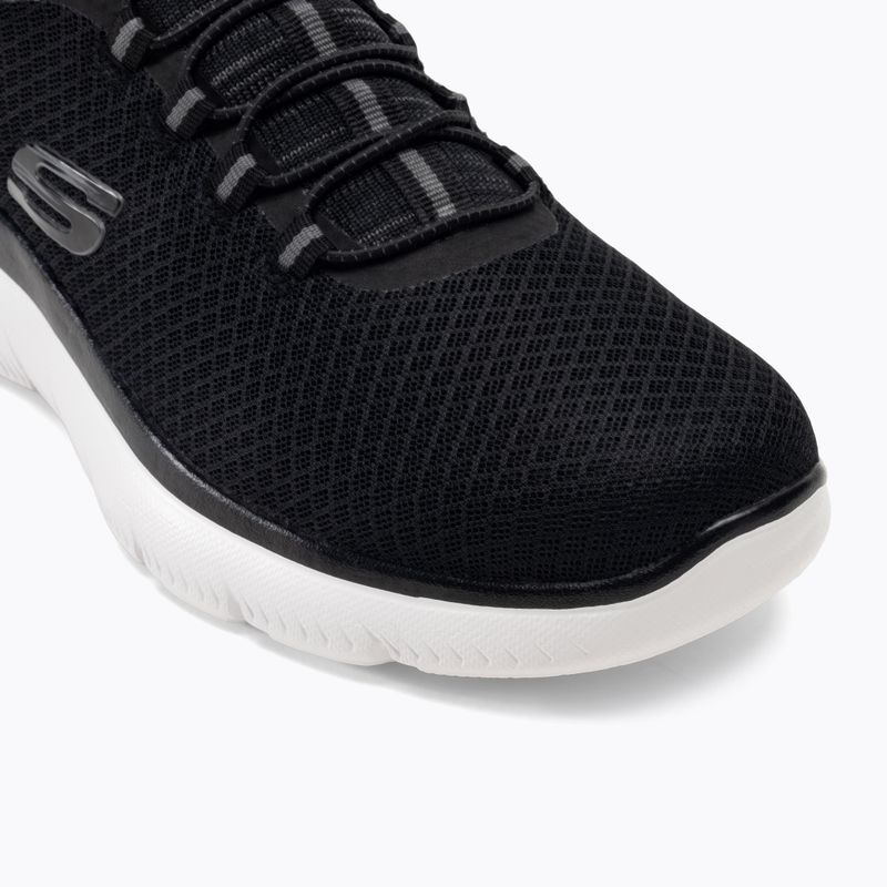 Férfi SKECHERS Slip-ins Summits High Range tornacipő fekete 7