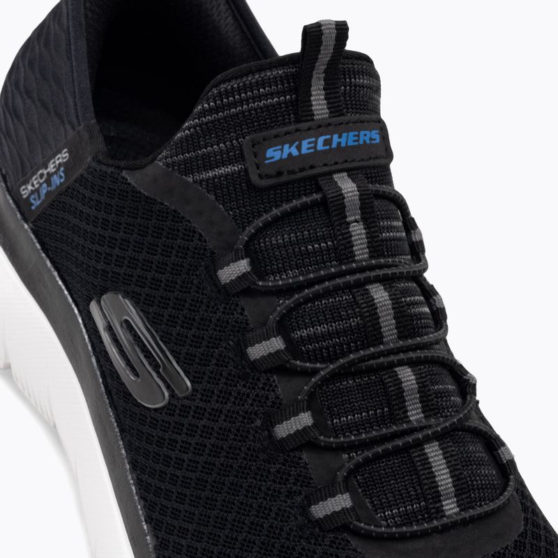Férfi SKECHERS Slip-ins Summits High Range tornacipő fekete 8