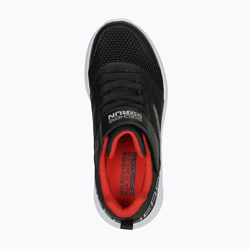 SKECHERS Go Run Elevate gyermek edzőcipő fekete/piros 14