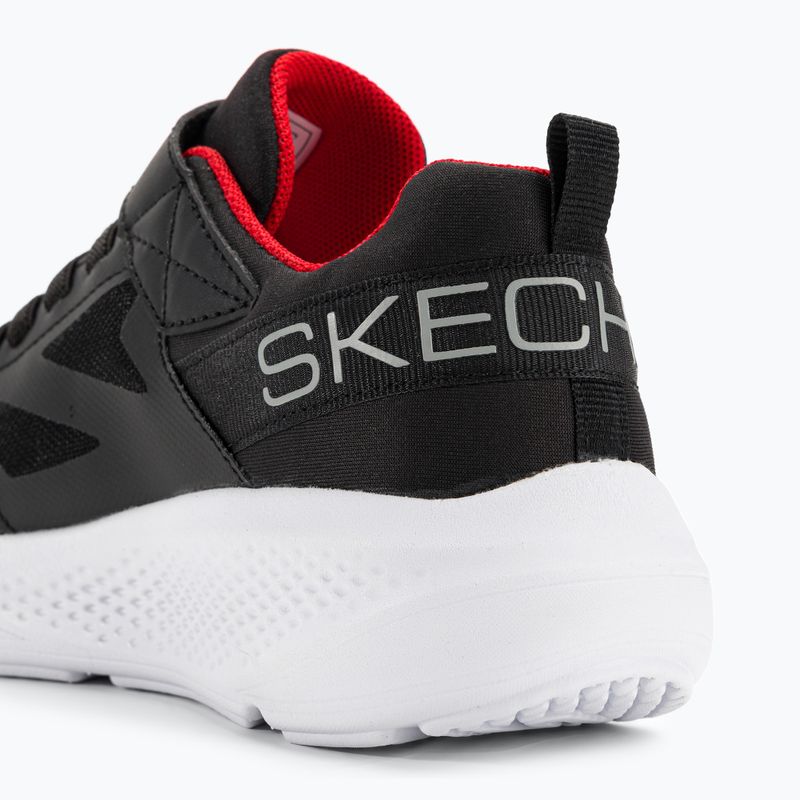 SKECHERS Go Run Elevate gyermek edzőcipő fekete/piros 9