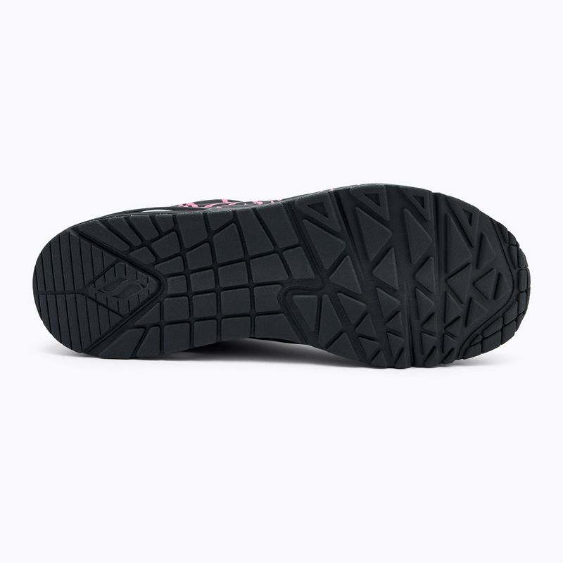 Női cipő SKECHERS Uno Dripping In Love black/pink 4