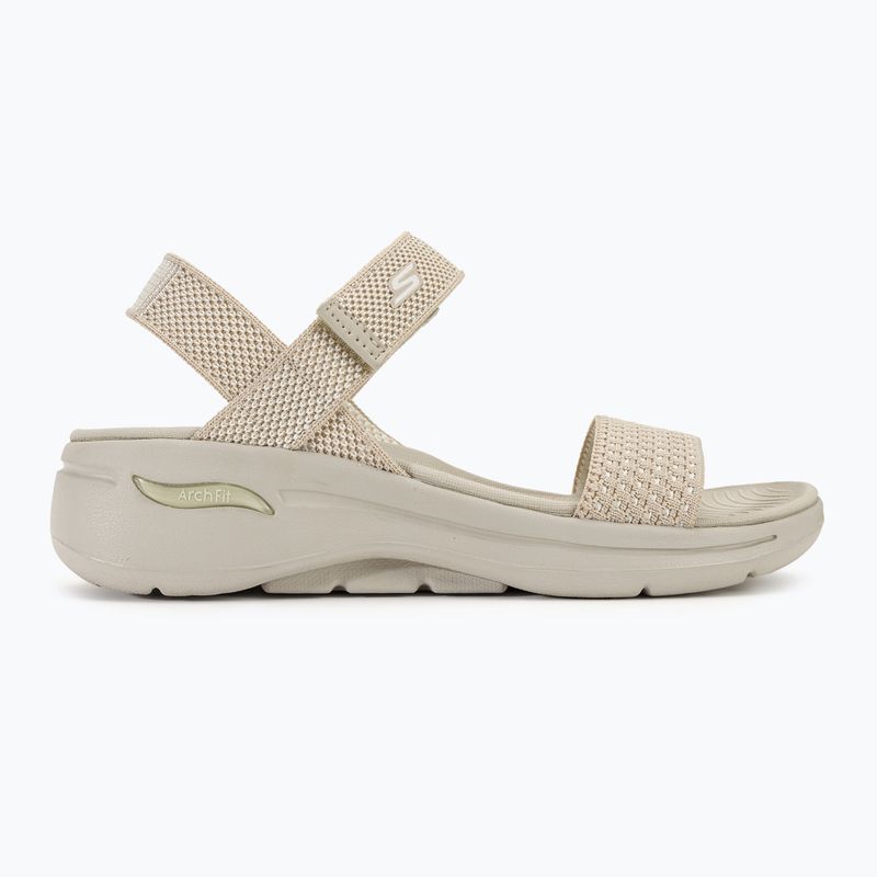 női szandálSKECHERS Go Walk Arch Fit Sandal Polished beige 2