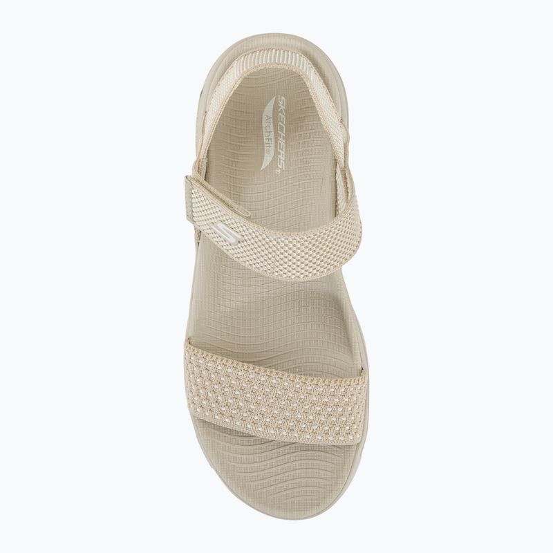 női szandálSKECHERS Go Walk Arch Fit Sandal Polished beige 6