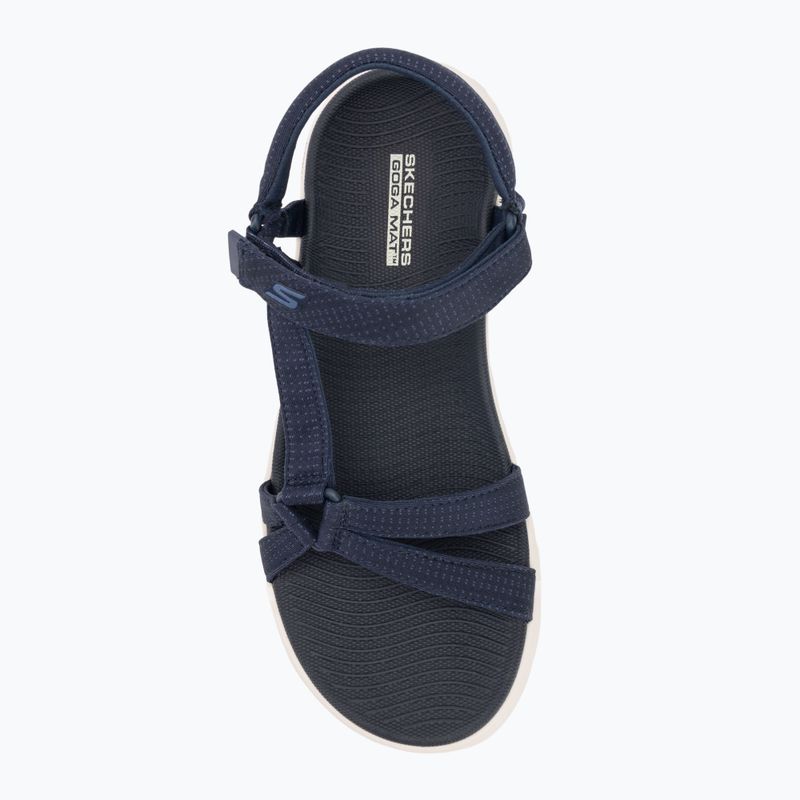 Női SKECHERS Go Walk Flex szandál Sublime navy 5