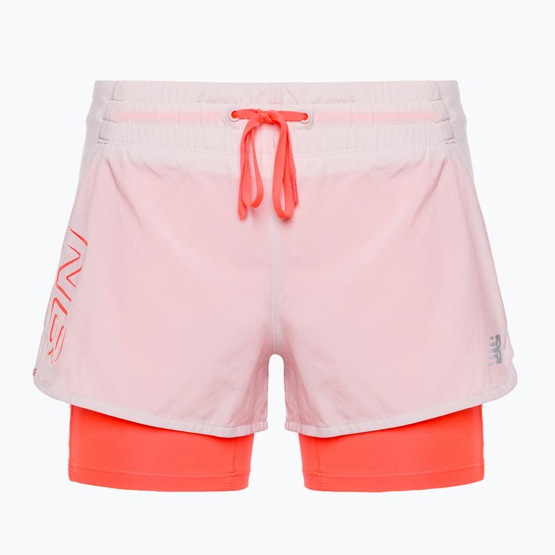 Női New Balance nyomtatott Impact Run 2In1 rózsaszín futónadrág WS21271SOI WS21271SOI 6