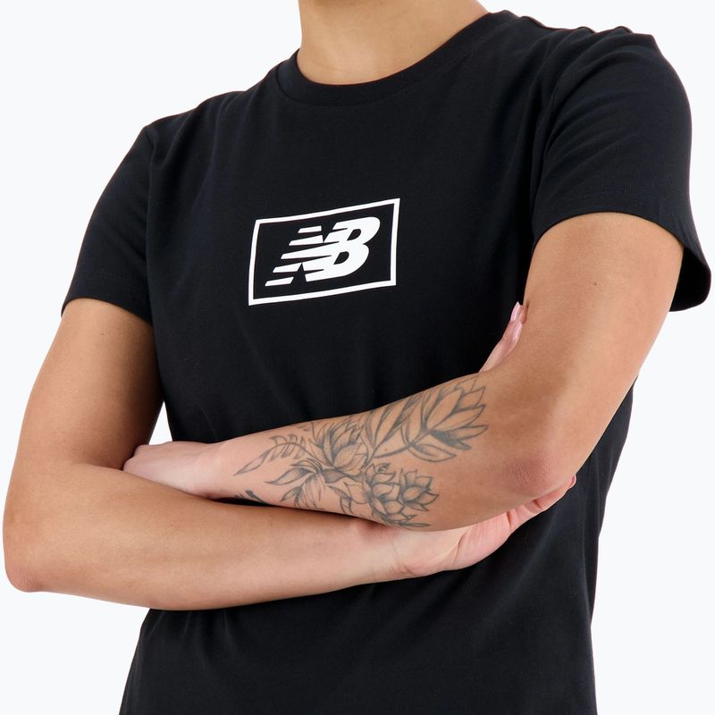 női mez New Balance Essentials Cotton Jersey black 3