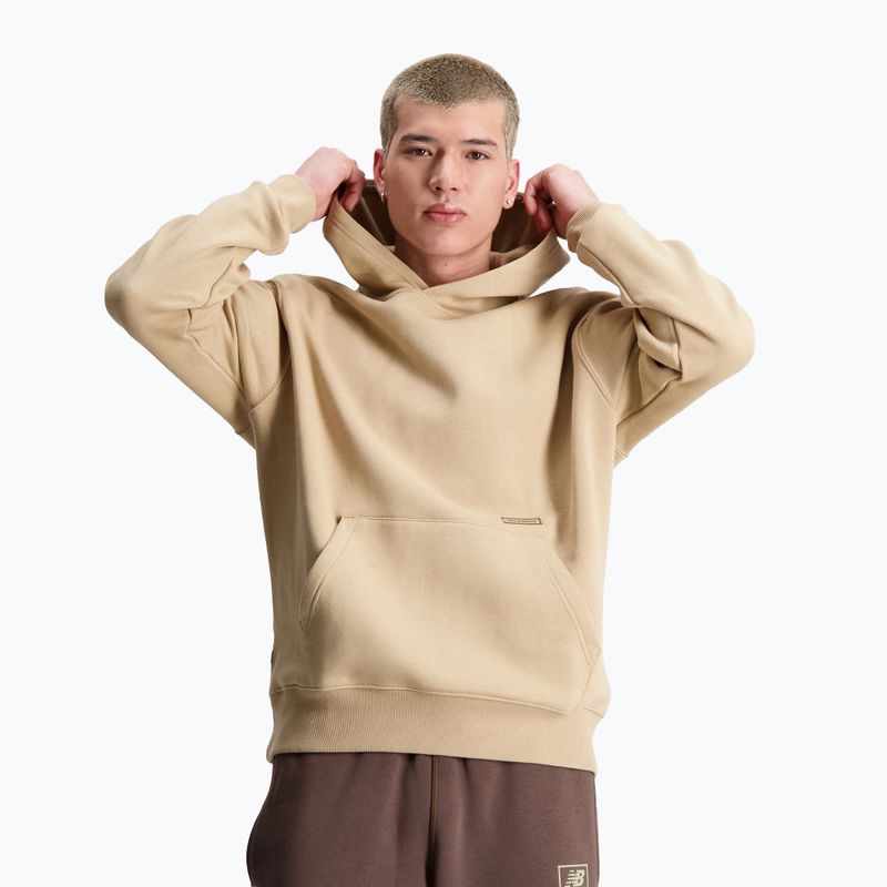 férfi melegítőfelső New Balance Essentials Winter Hoodie incense 3