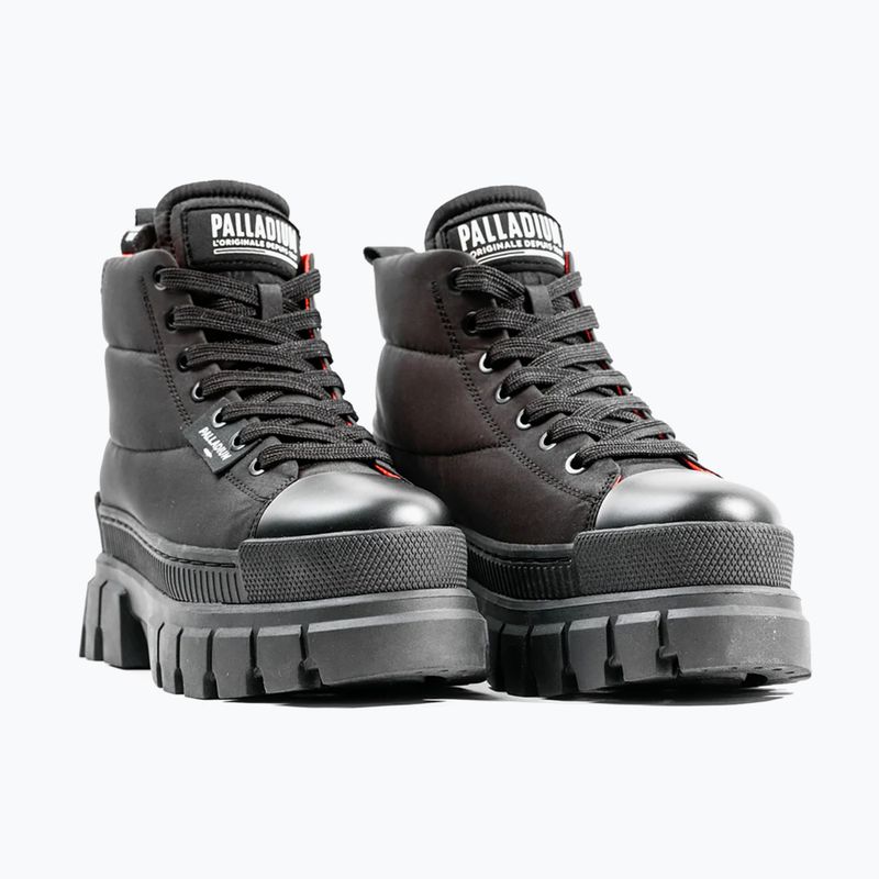 Női Palladium Revolt Boot Overcush fekete/fekete 12