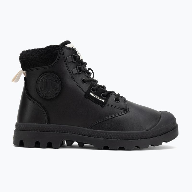 Férfi Palladium Pampa Hi Snow Meleg fekete csizma 2