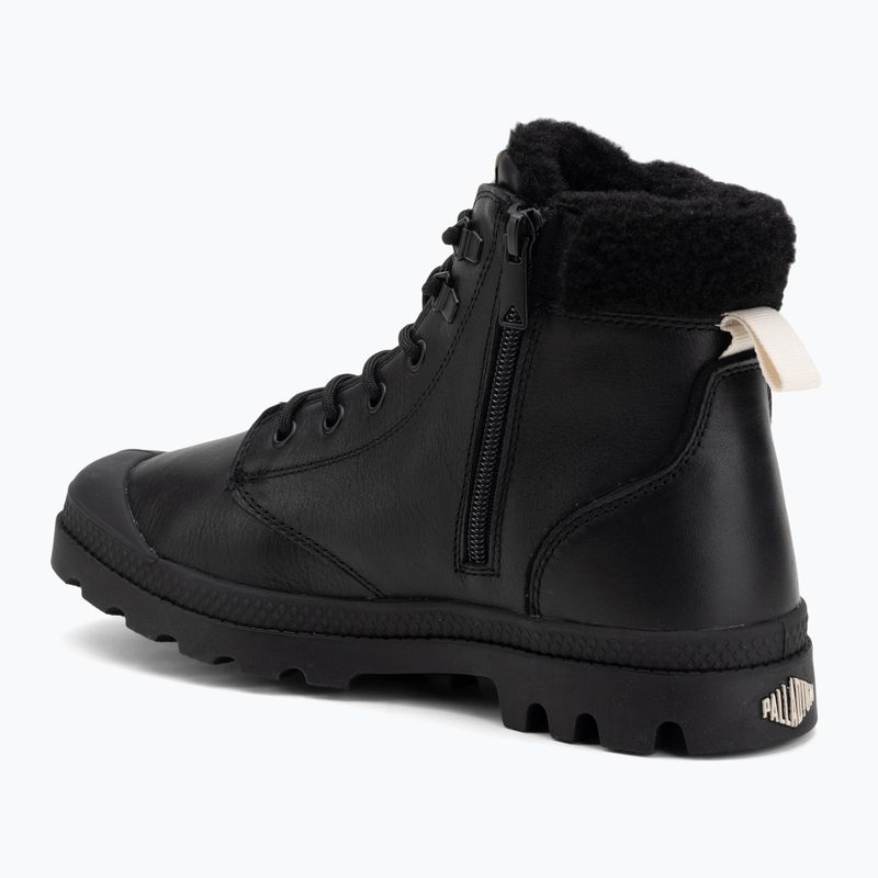 Férfi Palladium Pampa Hi Snow Meleg fekete csizma 3