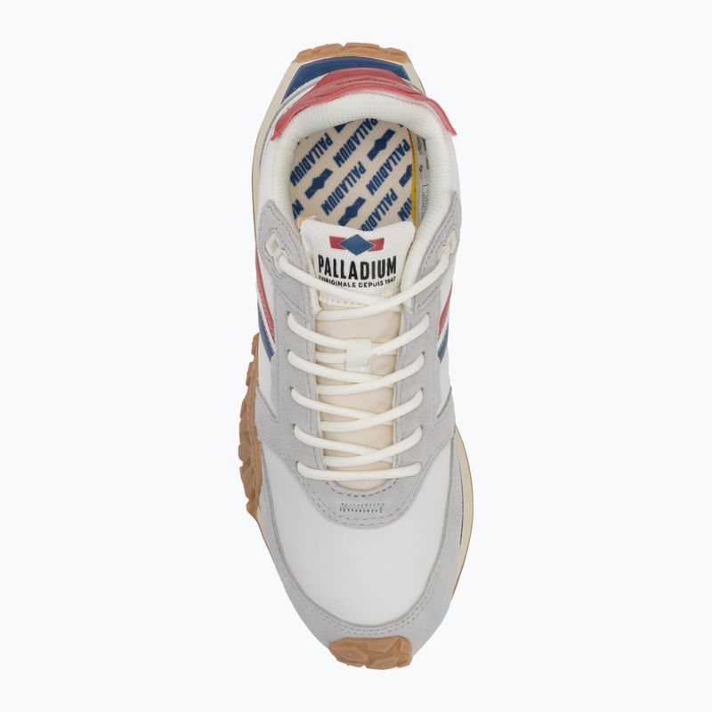 Palladium Troop Runner Flame fehér/ chili/ kék cipő 5