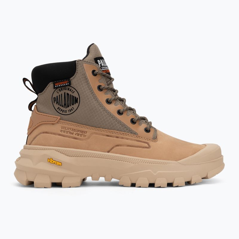 Férfi Palladium Pallarider SC WP+ szürkészöld/barna csizma 2