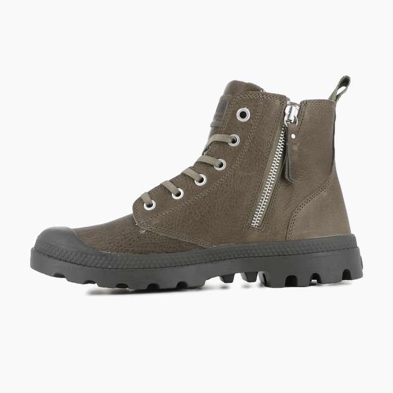 Palladium Pampa ZIP LTH ESS csizma szürkészöld 10