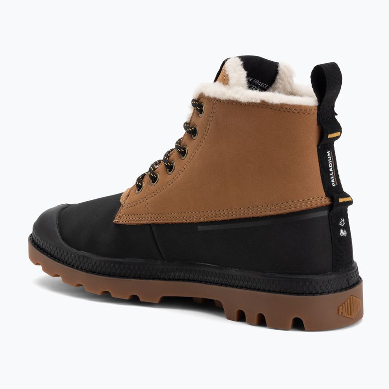 Palladium Pampa Duck WL WP+ drága barna csizma 3