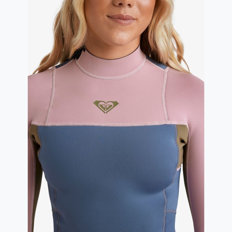 Női úszó neoprénruha ROXY 2/2 mm Prologue+ LS Springsuit Flock ash 5