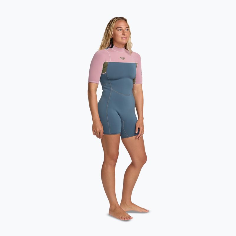 Női neoprén úszóruha ROXY 2/2 mm Prologue+ SS Springsuit Flock ash 3