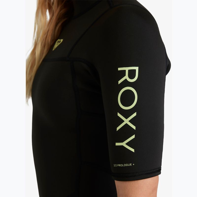 Női neoprénruha ROXY 2/2 mm Prologue+ SS Springsuit Flock black 8
