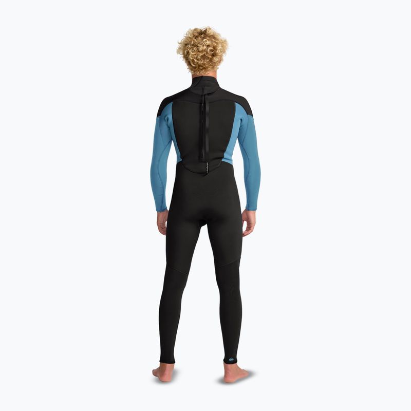 Férfi neoprénruha Quiksilver Prologue+ 4/3 mm Back Zip GBS cloud blue 2