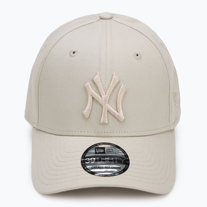 New Era League Essential 39Thirty New York Yankees baseball sapka világos bézs színben 2