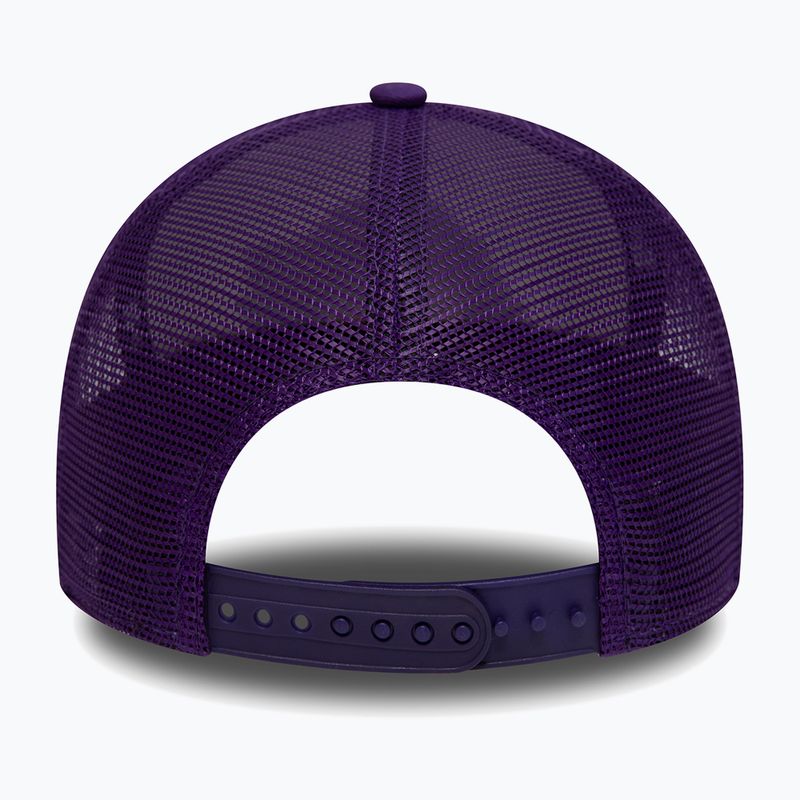 Férfi baseballsapka New Era Team Colour Block Trucker Los Angeles Lakers open misc 4