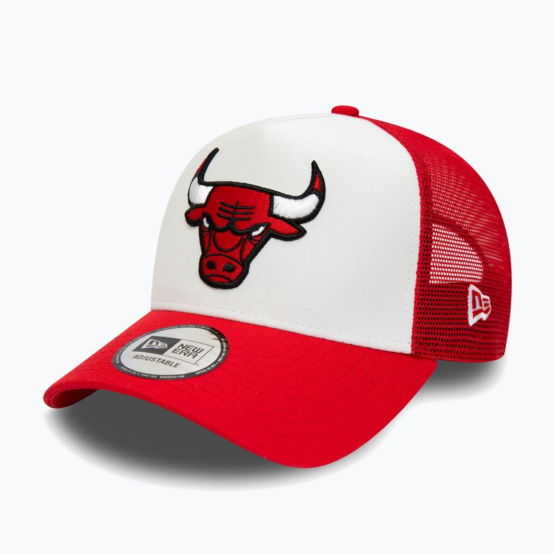 Férfi baseballsapka New Era Team Colour Block Trucker Chicago Bulls open misc