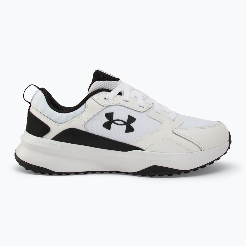 Under Armour Charged Edge férfi edzőcipő fehér/fehér/fekete 2
