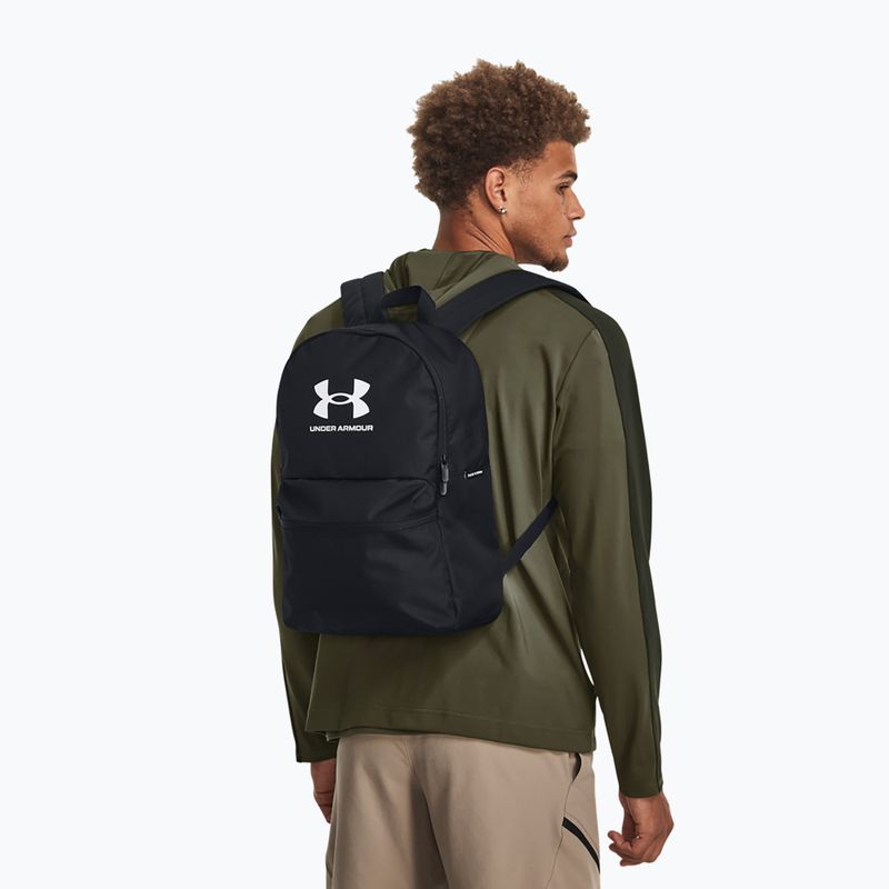 Under Armour UA Loudon Lite 20 l fekete/fekete/fehér városi hátizsák 7