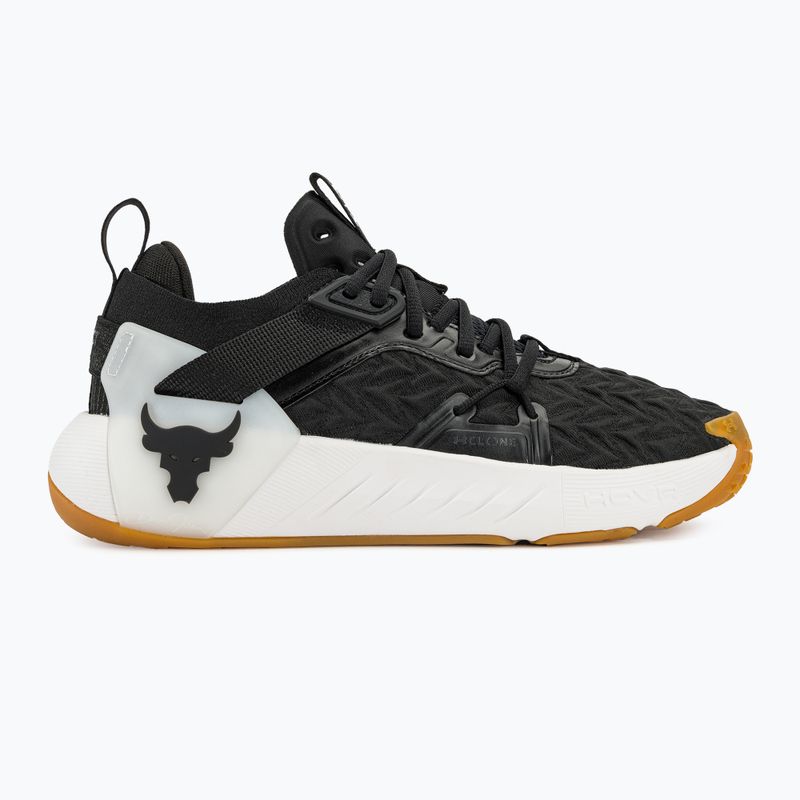 férfi edzőcipő Under Armour Project Rock 6 black/white/black 2